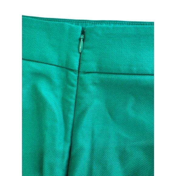 J. Crew The Pencil Skirt in Kelly Green Sz 8 w/ Pockets EUC Office Preppy Skirt - Picture 5 of 6